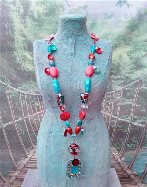 Grote foto handgemaakte kettingen van atelier hobbekol sieraden tassen en uiterlijk kettingen