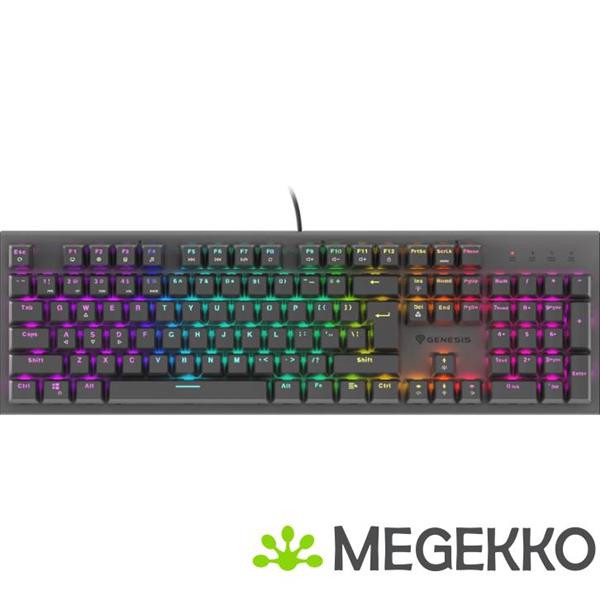 Grote foto genesis nkg 1877 thor 303 toetsenbord zwart computers en software toetsenborden