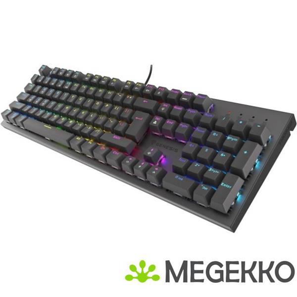 Grote foto genesis nkg 1877 thor 303 toetsenbord zwart computers en software toetsenborden