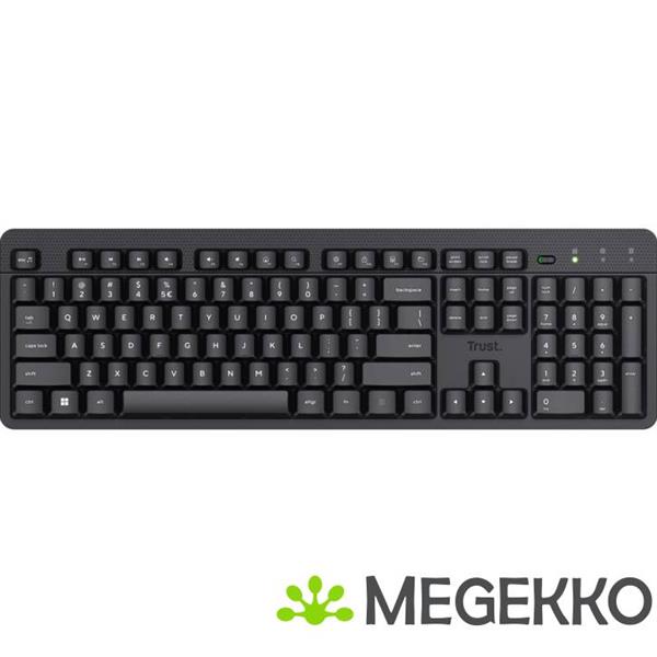 Grote foto trust ody v2 toetsenbord draadloos zwart computers en software toetsenborden