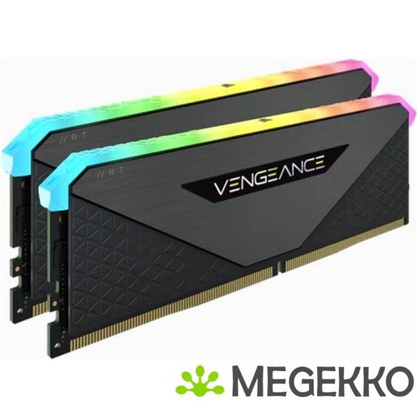 Grote foto corsair ddr4 vengeance rgb rt 2x16gb 3200 computers en software harde schijven