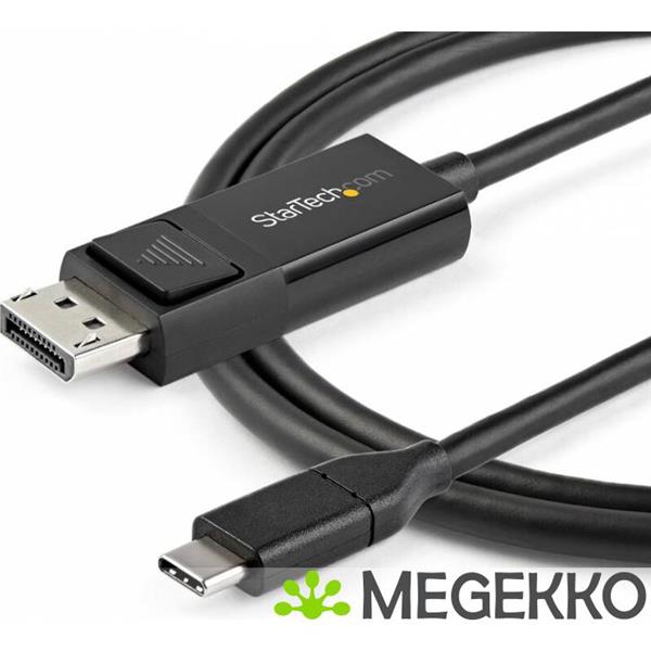 Grote foto startech.com usb c naar displayport 1.2 kabel bidirectioneel 1 m computers en software overige computers en software