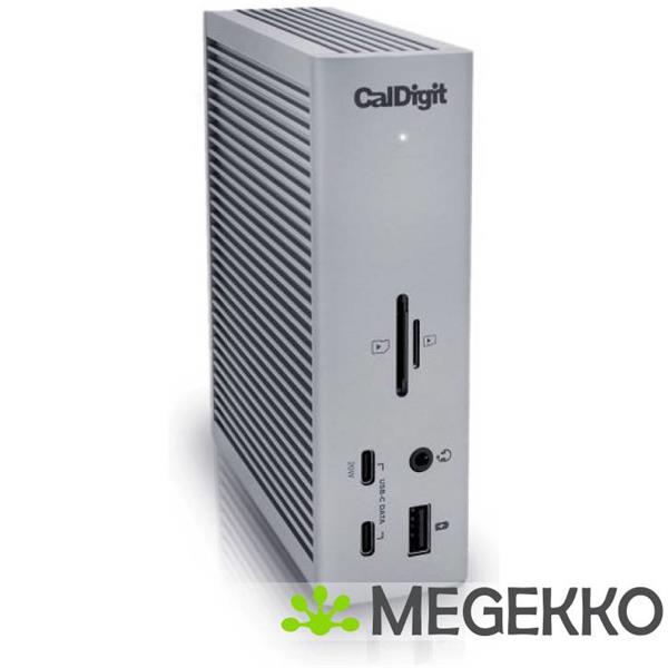 Grote foto caldigit ts4 thunderbolt station 4 plus grijs computers en software overige computers en software