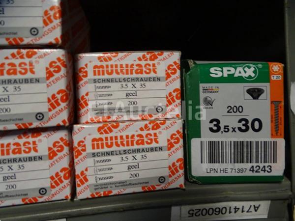 Grote foto 7000 multifast houtschroeven 200 spax gipsplaatschroeven doe het zelf en verbouw onderdelen en accessoires