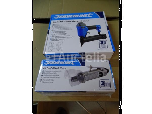 Grote foto pneumatische slijpmachine 2 in 1 pneumatische nietspijker 32 mm doe het zelf en verbouw gereedschappen en machines