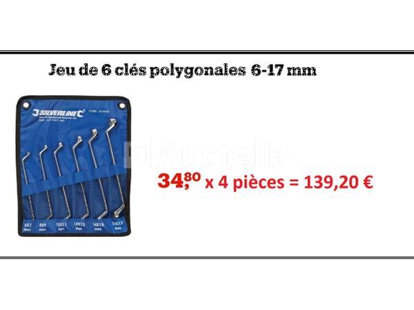 Grote foto 4 sets van 6 dubbele oogsleutels met twee hoeken doe het zelf en verbouw gereedschappen en machines