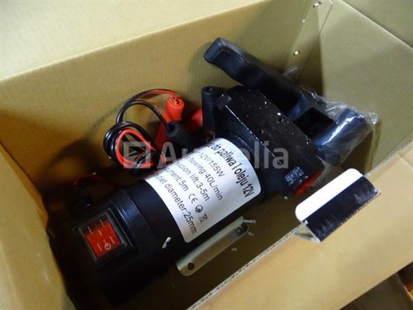 Grote foto elektrische brandstofoversteekpomp doe het zelf en verbouw gereedschappen en machines