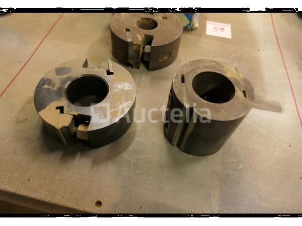 Grote foto 6 frezen met diverse profielen doe het zelf en verbouw ijzerwaren en bevestigingsmiddelen