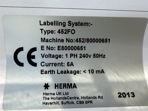 Grote foto herma herma 452fo dubbel met zodiac printer agrarisch tuinbouw