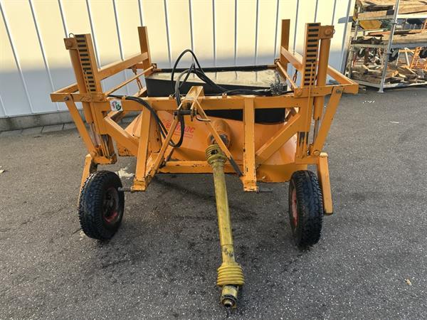 Grote foto keulmac uienloofklapper 150 cm voor de achterkant van de tractor agrarisch oogstmachines