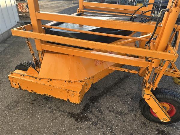 Grote foto keulmac uienloofklapper 150 cm voor de achterkant van de tractor agrarisch oogstmachines