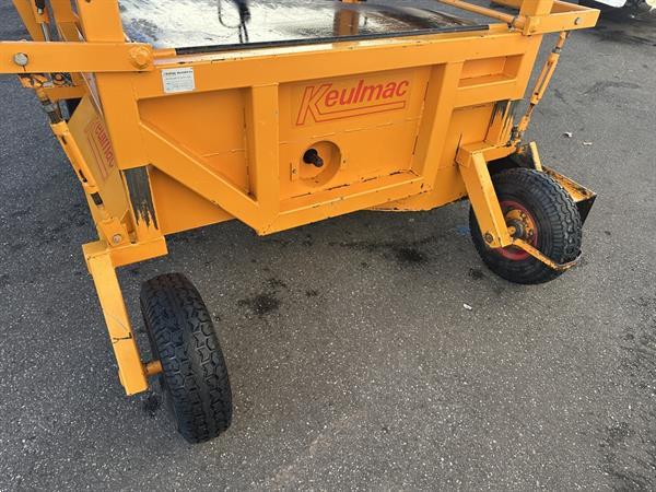 Grote foto keulmac uienloofklapper 150 cm voor de achterkant van de tractor agrarisch oogstmachines