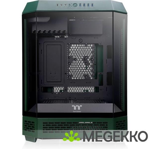 Grote foto thermaltake tower 600 midi tower racing groen computers en software behuizingen en kasten