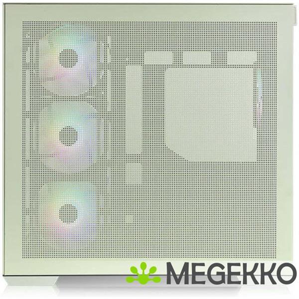 Grote foto thermaltake view 380 tg argb matcha green midi tower computers en software behuizingen en kasten