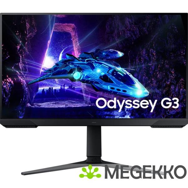 Grote foto samsung odyssey g3 ls27dg300euxen 27 full hd 180hz va monitor computers en software overige computers en software
