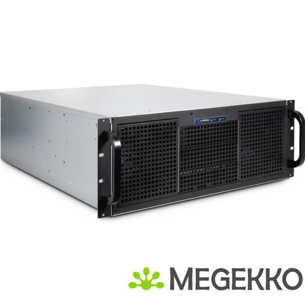 Grote foto inter tech 4u 40255 rack zwart grijs computers en software behuizingen en kasten