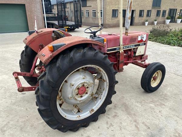 Grote foto international 633 tractor kruip versnelling agrarisch tractoren