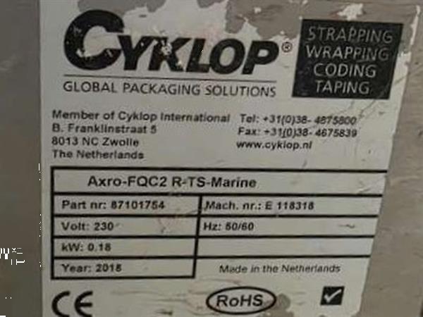 Grote foto christiaens 850 5000 was snij en bindlijn voor bosuitjes agrarisch tuinbouw