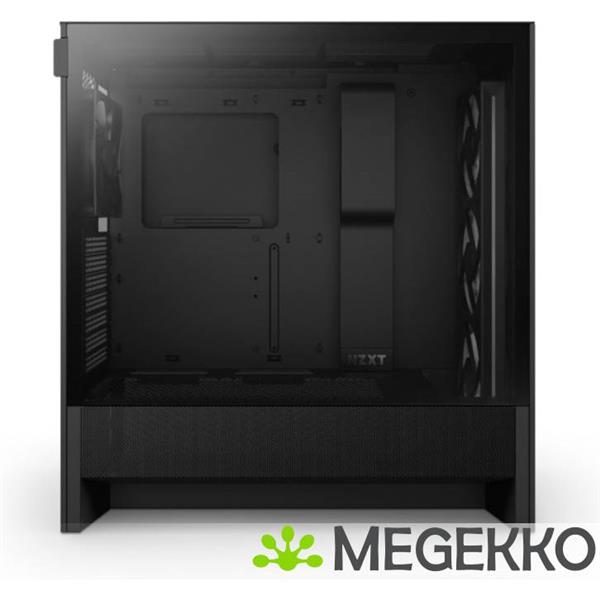 Grote foto nzxt h5 flow rgb black 2024 computers en software behuizingen en kasten