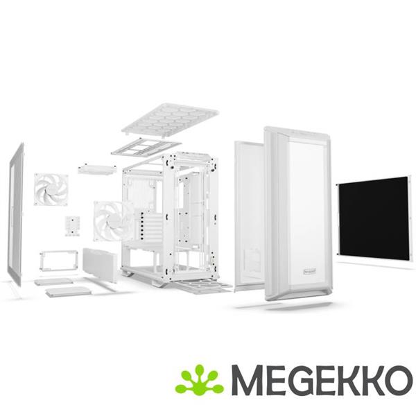 Grote foto be quiet dark base 701 white computers en software behuizingen en kasten