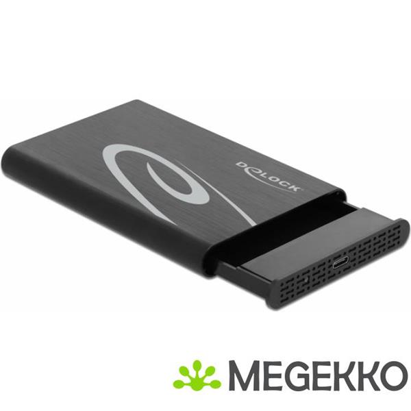 Grote foto delock 42610 externe behuizing voor 2 5 sata hdd ssd met superspeed usb 10 gbps usb 3.1 gen 2 computers en software behuizingen en kasten