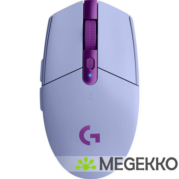 Grote foto logitech g g305 paars draadloze gaming muis computers en software overige computers en software