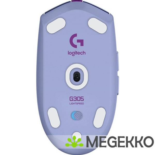 Grote foto logitech g g305 paars draadloze gaming muis computers en software overige computers en software