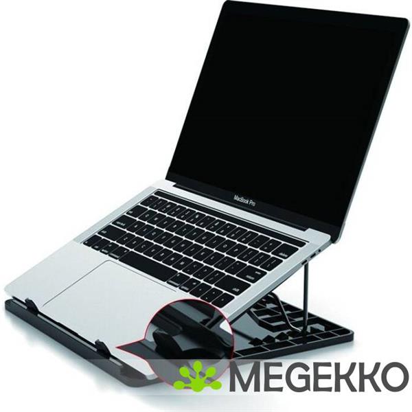 Grote foto conceptronic ergo laptop cooling stand 39 6 cm 15.6 notebookstandaard zwart computers en software overige computers en software