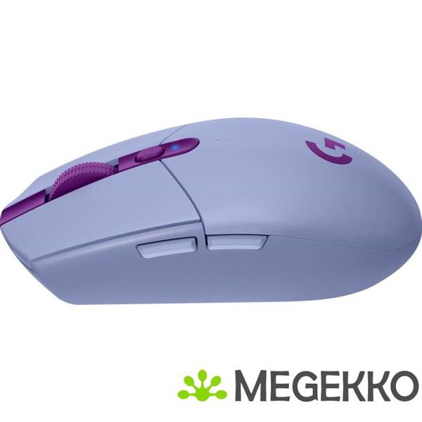 Grote foto logitech g g305 paars draadloze gaming muis computers en software overige computers en software