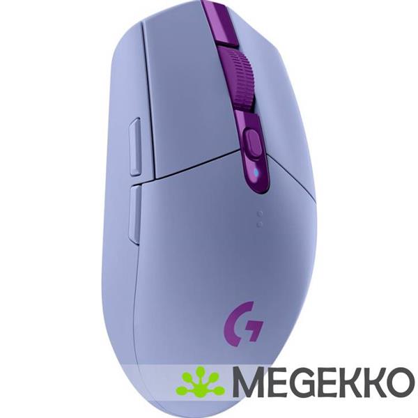 Grote foto logitech g g305 paars draadloze gaming muis computers en software overige computers en software