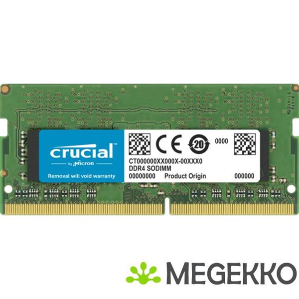 Grote foto crucial ddr4 sodimm 1x32gb 3200 computers en software harde schijven