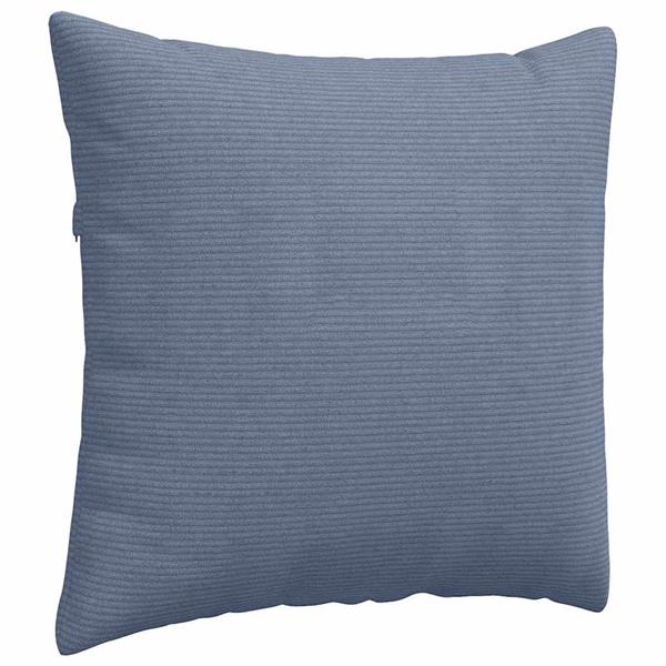Grote foto vidaxl sofa kussens 2 stuks blauw 45 x 45 cm cordstof huis en inrichting woningdecoratie