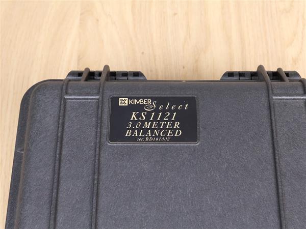 Grote foto kimber kable select ks 1121 highend audio interconnects xlr 3 0 metre audio tv en foto onderdelen en accessoires