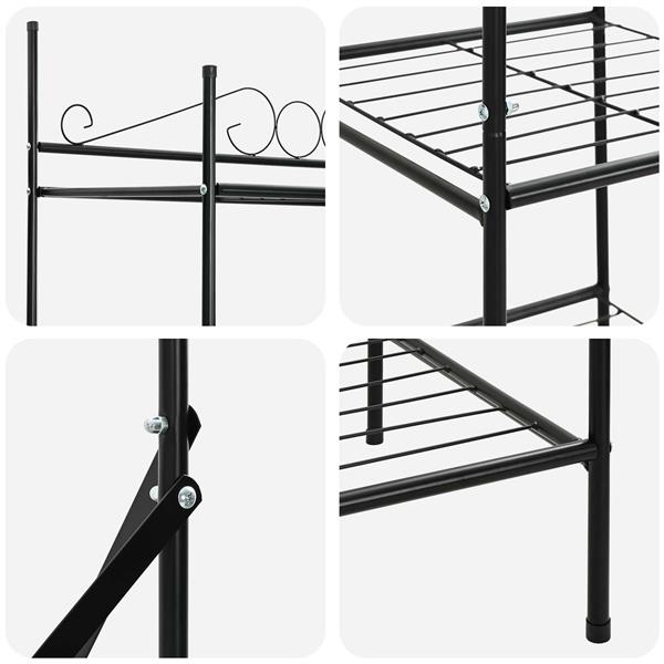 Grote foto vidaxl open kledingkast met plank met opslag huis en inrichting overige