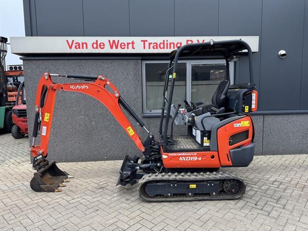 Grote foto kubota kx019 4 minigraver graafmachine rups 1 bak 2020 lpg 45uur zeer net doe het zelf en verbouw kranen en graafmachines