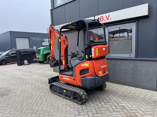Grote foto kubota kx019 4 minigraver graafmachine rups 1 bak 2020 lpg 45uur zeer net doe het zelf en verbouw kranen en graafmachines