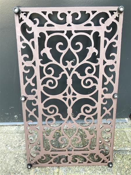 Grote foto sierlijke deurmat gemaakt van gietijzer huis en inrichting woningdecoratie