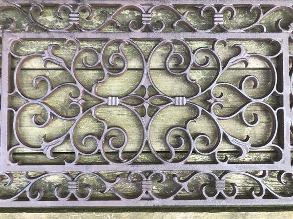 Grote foto sierlijke deurmat gemaakt van gietijzer huis en inrichting woningdecoratie