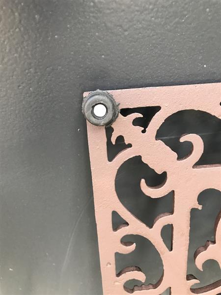 Grote foto sierlijke deurmat gemaakt van gietijzer huis en inrichting woningdecoratie