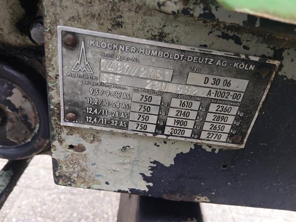 Grote foto deutz fahr d3006 agrarisch tractoren