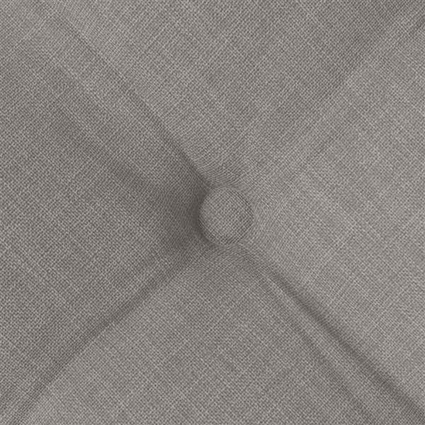 Grote foto vidaxl zitkussens 2 pcs taupe 40 x 40 x 6 cm stof huis en inrichting woningdecoratie