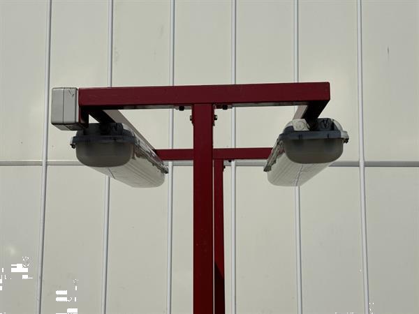 Grote foto taks dubbele werktafel met 2 weegschalen agrarisch tuinbouw