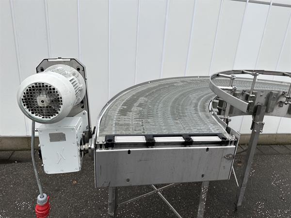 Grote foto transnorm bochtband 180 met pp modulaire band agrarisch transportbanden