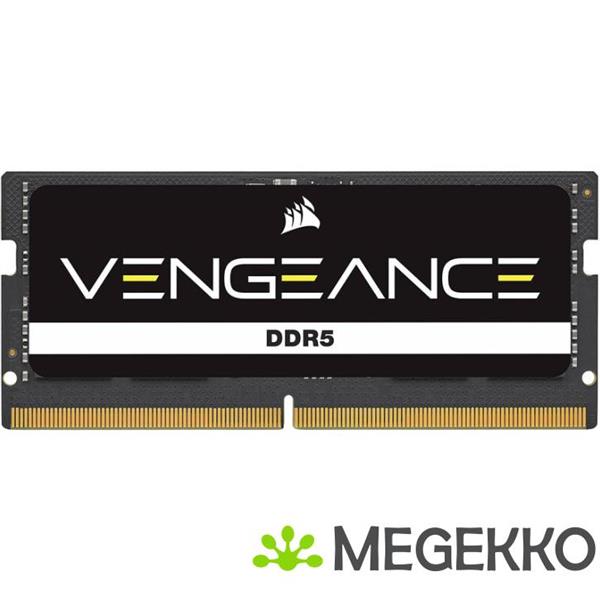 Grote foto corsair ddr5 vengeance sodimm 1x32gb 5200 computers en software harde schijven