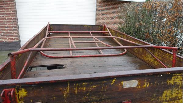 Grote foto miedema bt30 schamelwagen met originele hooirekken agrarisch aanhangwagens