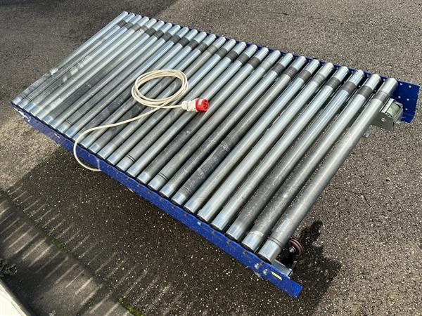 Grote foto budde aangedreven rollenbaan 200 x 100 cm agrarisch transportbanden