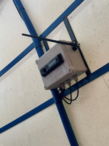 Grote foto ferrari fastblock 4 rijige transplanter voor potgrond vierkante blokken als nieuw agrarisch zaaimachines