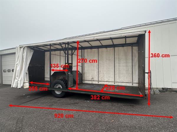 Grote foto oogstwagen geschikt voor 10 pallets agrarisch aanhangwagens