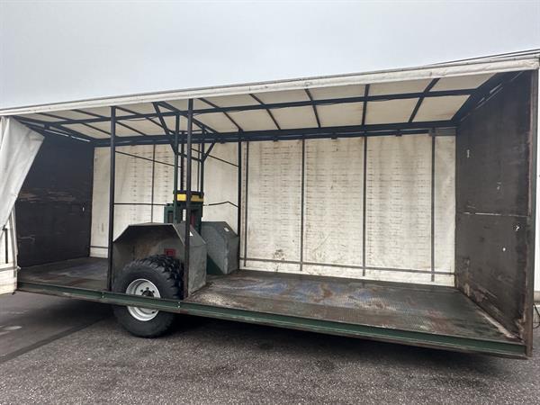 Grote foto oogstwagen geschikt voor 10 pallets agrarisch aanhangwagens