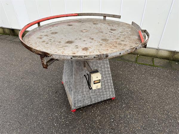 Grote foto rvs draaitafel 125 cm agrarisch tuinbouw